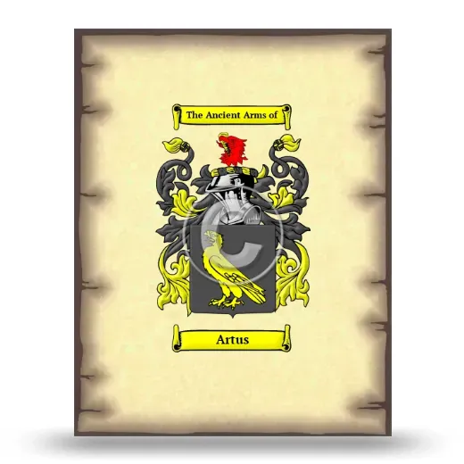 Artus Coat of Arms Print