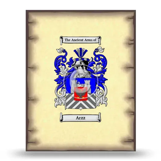 Arzz Coat of Arms Print