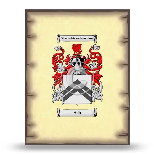 Ash Coat of Arms Print