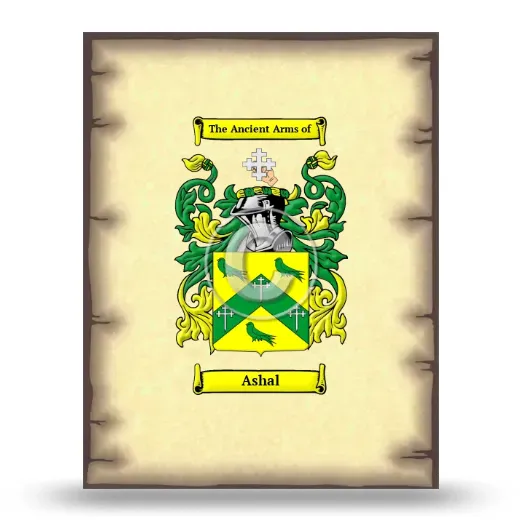 Ashal Coat of Arms Print