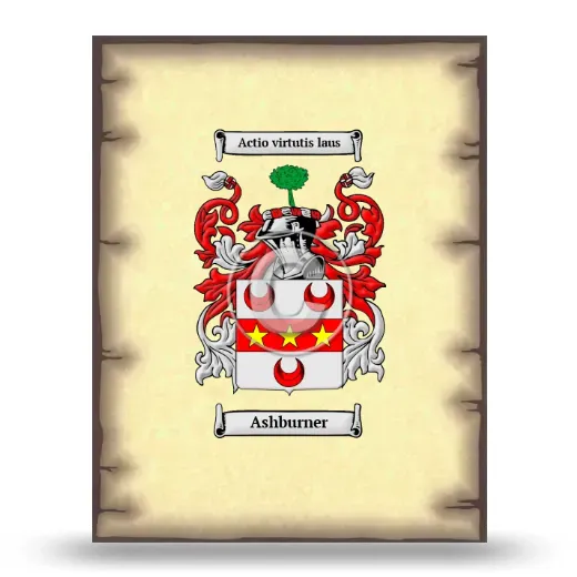 Ashburner Coat of Arms Print