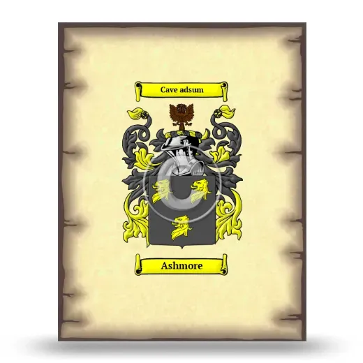 Ashmore Coat of Arms Print