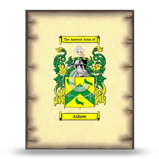 Ashow Coat of Arms Print