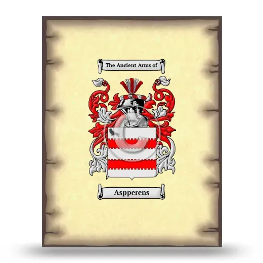 Aspperens Coat of Arms Print