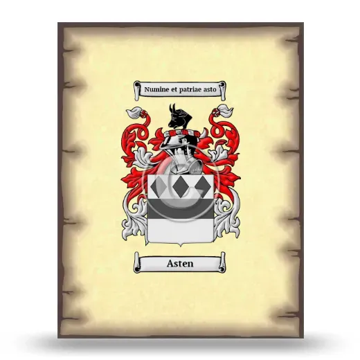 Asten Coat of Arms Print