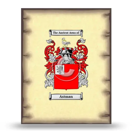 Astman Coat of Arms Print