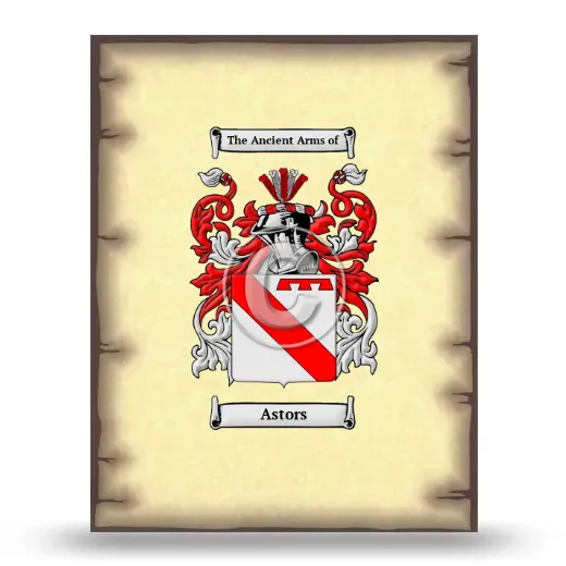 Astors Coat of Arms Print
