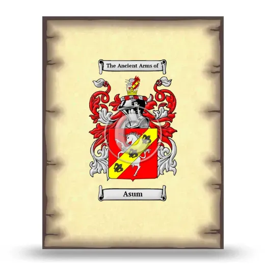 Asum Coat of Arms Print