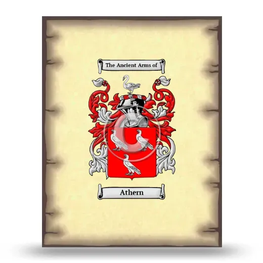 Athern Coat of Arms Print