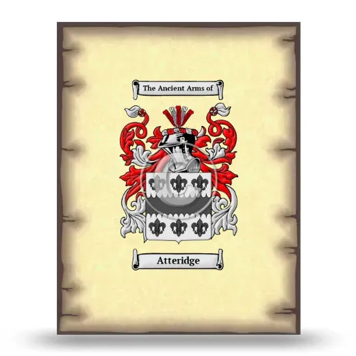 Atteridge Coat of Arms Print