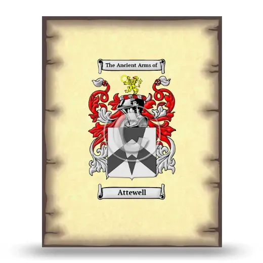 Attewell Coat of Arms Print