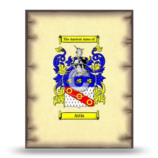 Attis Coat of Arms Print