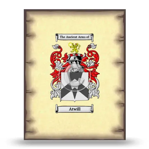 Atwill Coat of Arms Print