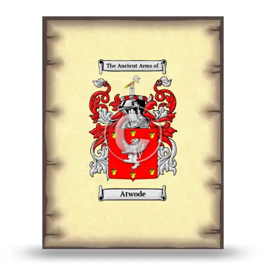 Atwode Coat of Arms Print