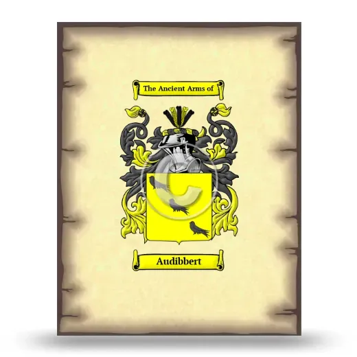 Audibbert Coat of Arms Print
