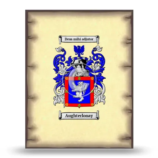 Aughterlonay Coat of Arms Print