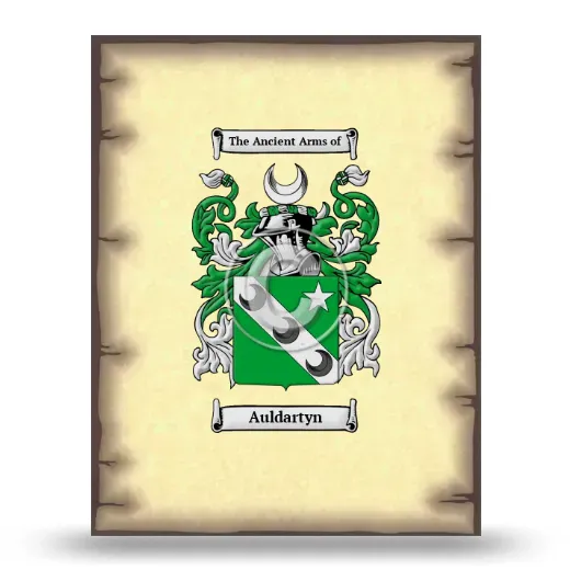 Auldartyn Coat of Arms Print