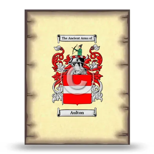 Aulton Coat of Arms Print