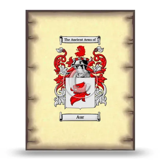 Aur Coat of Arms Print