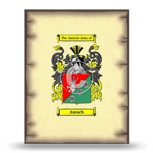 Aurach Coat of Arms Print