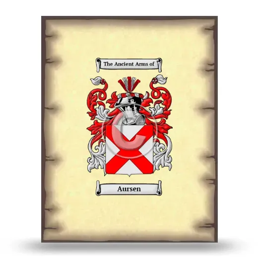 Aursen Coat of Arms Print