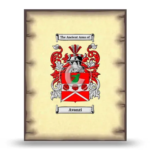 Avanzi Coat of Arms Print