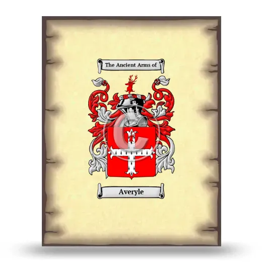 Averyle Coat of Arms Print