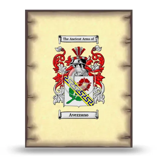 Avezzano Coat of Arms Print