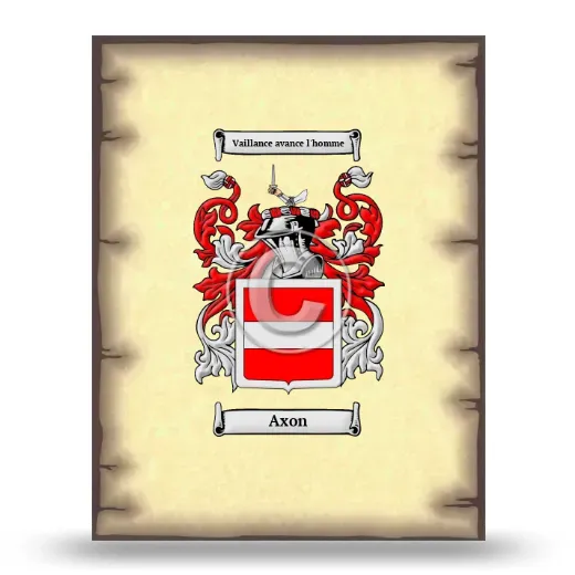 Axon Coat of Arms Print
