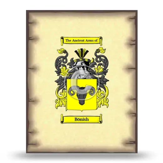 Bönish Coat of Arms Print