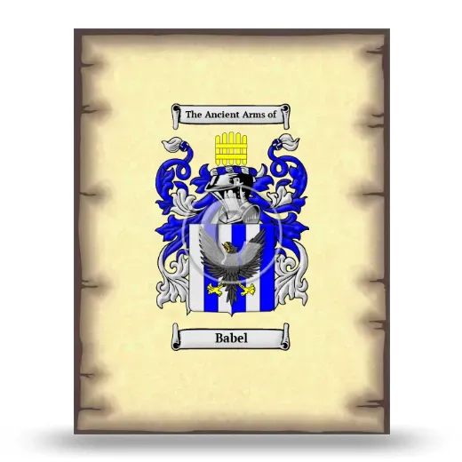Babel Coat of Arms Print
