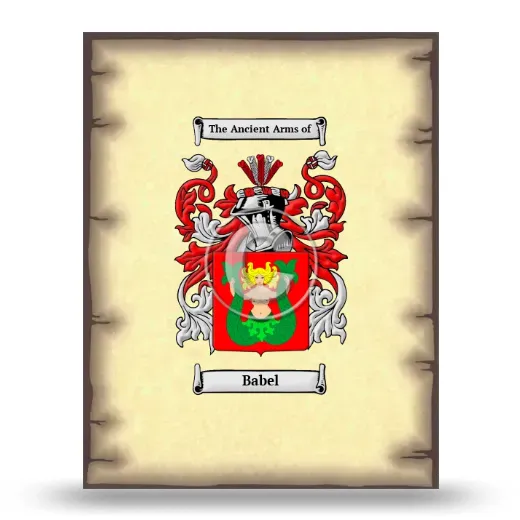 Babel Coat of Arms Print