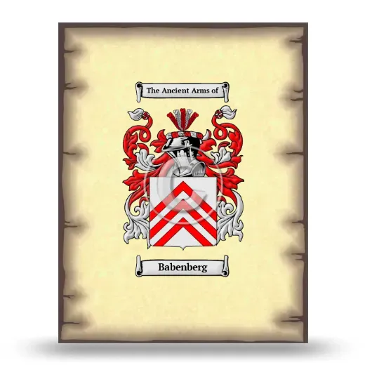 Babenberg Coat of Arms Print