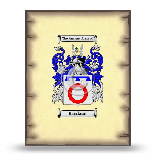 Bacckum Coat of Arms Print