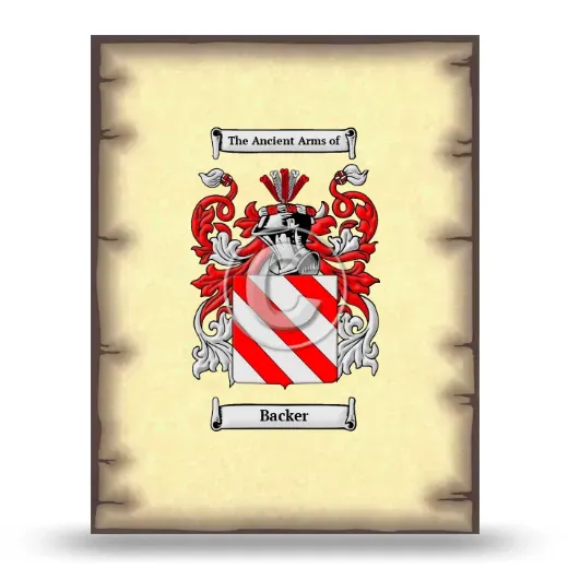 Backer Coat of Arms Print
