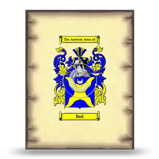 Bad Coat of Arms Print