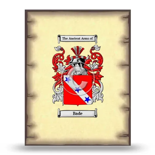 Bade Coat of Arms Print