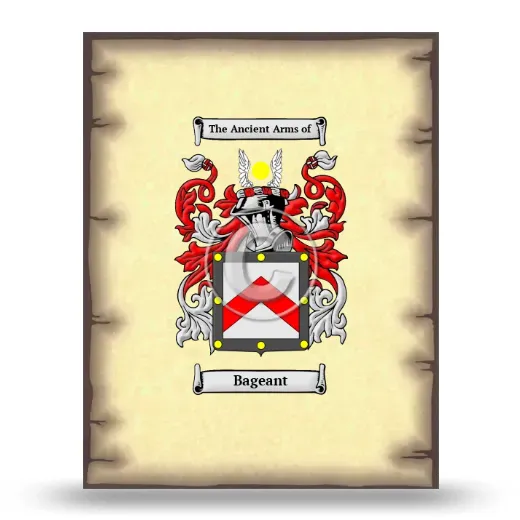 Bageant Coat of Arms Print