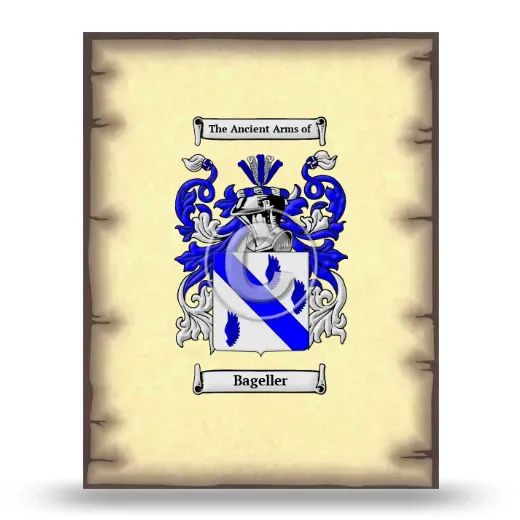 Bageller Coat of Arms Print