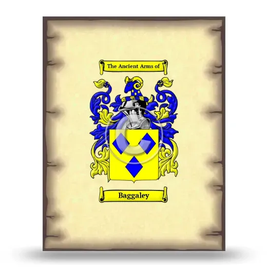 Baggaley Coat of Arms Print
