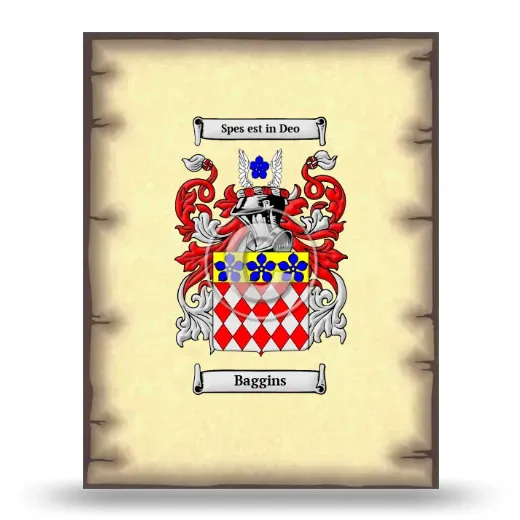 Baggins Coat of Arms Print