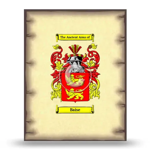 Baise Coat of Arms Print