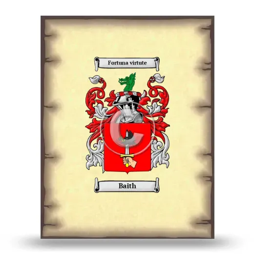 Baith Coat of Arms Print