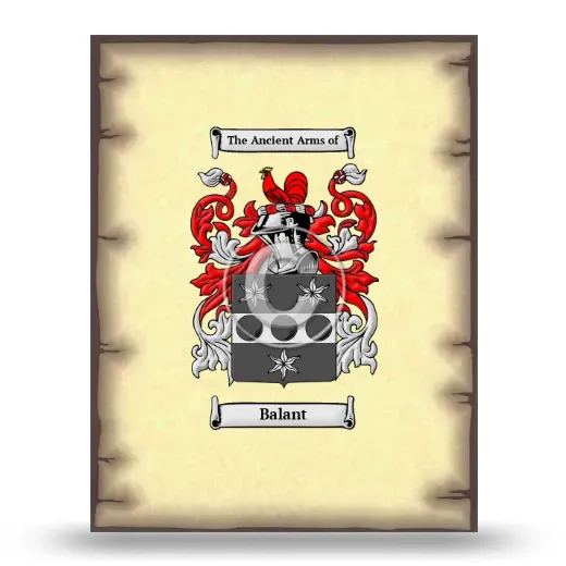 Balant Coat of Arms Print