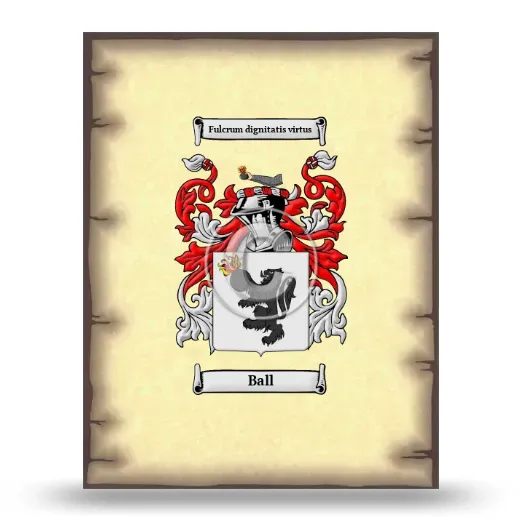 Ball Coat of Arms Print