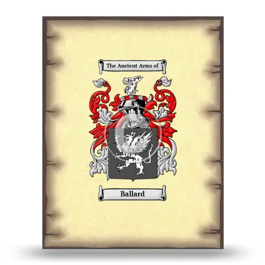 Ballard Coat of Arms Print