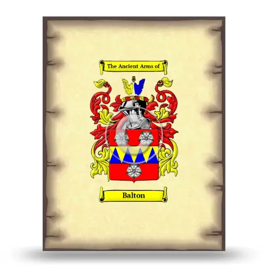 Balton Coat of Arms Print