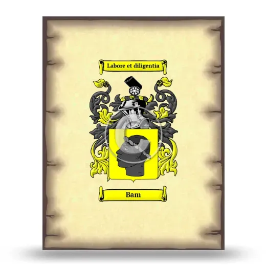 Bam Coat of Arms Print