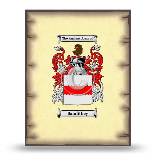 Bamfithey Coat of Arms Print