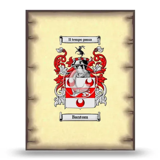 Bantom Coat of Arms Print